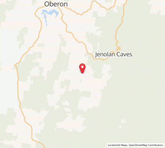 Map of Gingkin, New South Wales