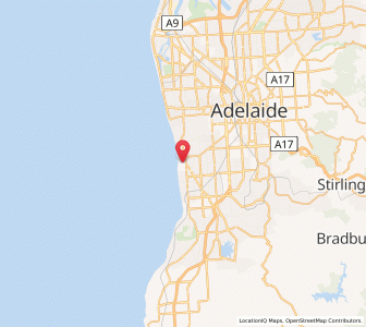Map of Glenelg, South Australia