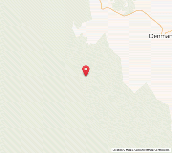 Map of Hungerford Creek, New South Wales