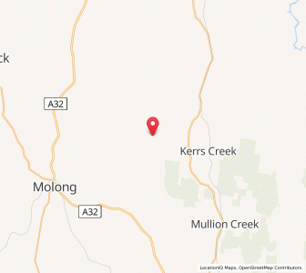 Map of Kerrs Vale, New South Wales