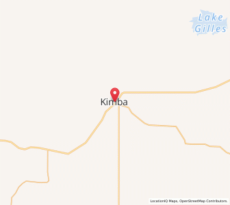 Map of Kimba, South Australia