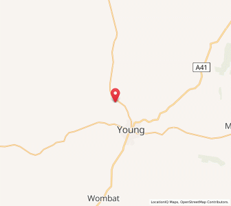 Map of Maimuru, New South Wales