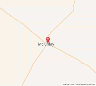Map of McKinlay, Queensland