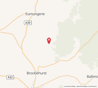 Map of Mogriguy, New South Wales