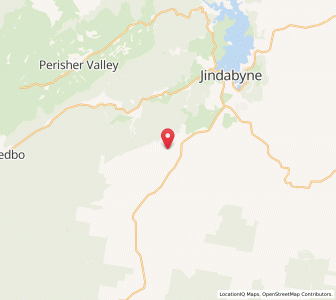 Map of Moonbah, New South Wales