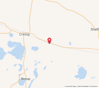 Map of Poorneet, VictoriaVictoria