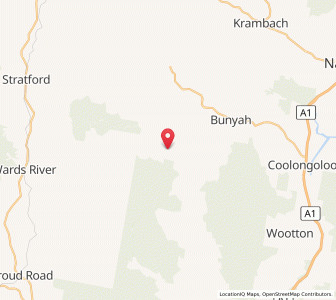 Map of Warranulla, New South Wales