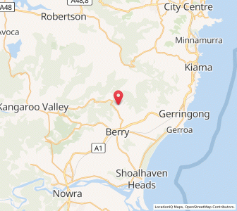 Map of Woodhill, New South Wales