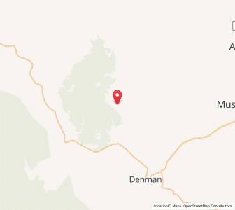 Map of Wybong, New South Wales