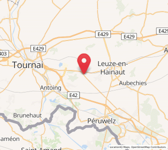 Map of Barry, Wallonia