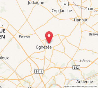 Map of Bolinne, Wallonia