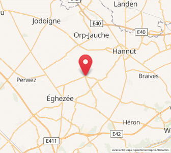Map of Branchon, Wallonia