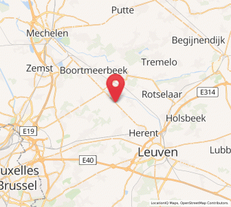 Map of Buken, Flanders
