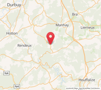 Map of Dochamps, Wallonia