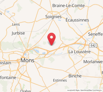 Map of Gottignies, Wallonia
