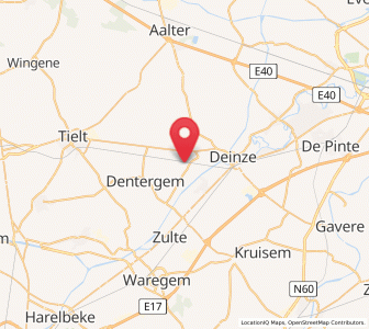 Map of Grammene, Flanders