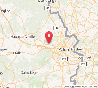 Map of Heinsch, Wallonia