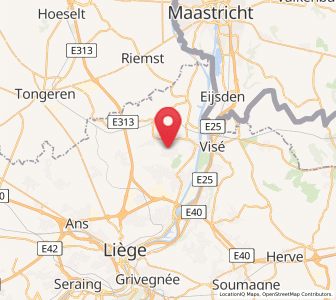 Map of Heure-le-Romain, Wallonia