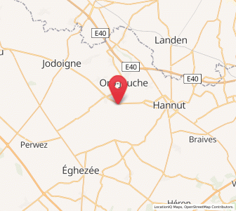Map of Jandrain-Jandrenouille, Wallonia