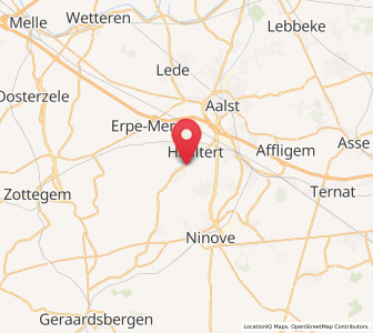 Map of Kerksken, Flanders