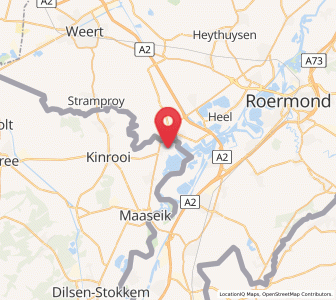Map of Kessenich, Flanders