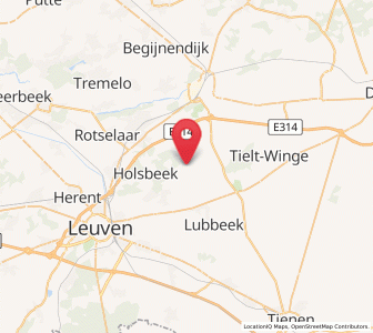 Map of Kortrijk-Dutsel, Flanders
