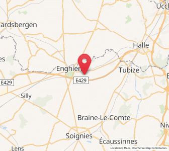 Map of Lettelingen, Wallonia