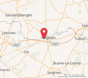 Map of Mark, Wallonia