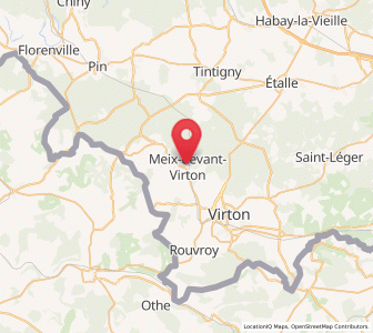 Map of Meix-devant-Virton, Wallonia