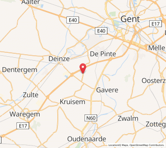 Map of Nazareth, Flanders