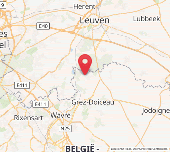 Map of Nethen, Wallonia