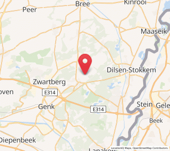 Map of Niel-bij-As, Flanders