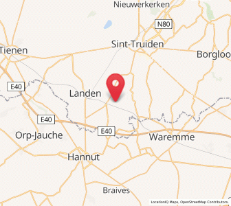 Map of Niel-bij-Sint-Truiden, Flanders