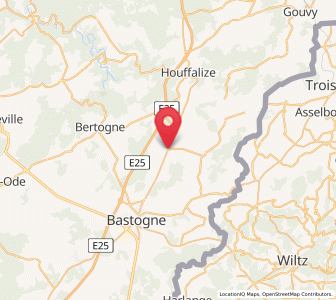 Map of Noville, Wallonia