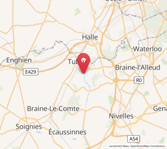Map of Oisquercq, Wallonia
