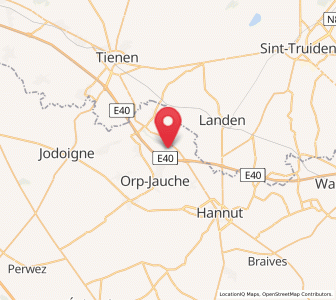 Map of Pellaines, Wallonia