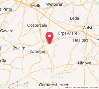 Map of Perre, Flanders