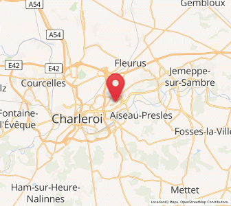 Map of Pironchamps, Wallonia