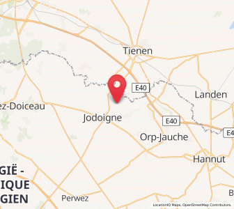 Map of Saint-Jean-Geest, Wallonia