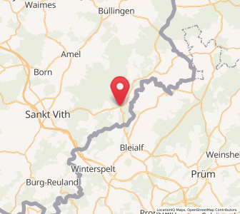 Map of Schönberg, Wallonia