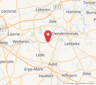 Map of Schoonaarde, Flanders