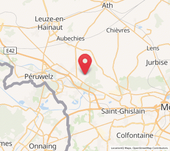 Map of Stambruges, Wallonia