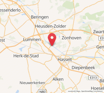 Map of Stokrooie, Flanders