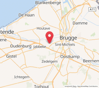 Map of Varsenare, Flanders