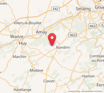 Map of Villers-le-Temple, Wallonia