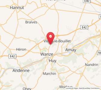 Map of Vinalmont, Wallonia