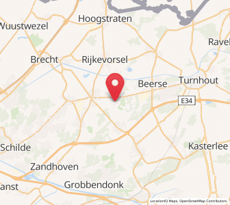 Map of Vlimmeren, Flanders