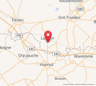 Map of Walsbets, Flanders
