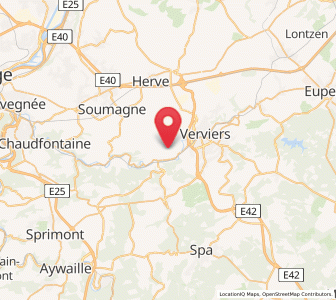Map of Wegnez, Wallonia