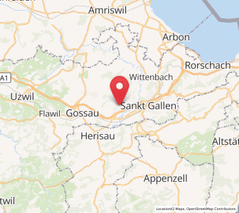 Map of Abtwil SG, Saint Gallen